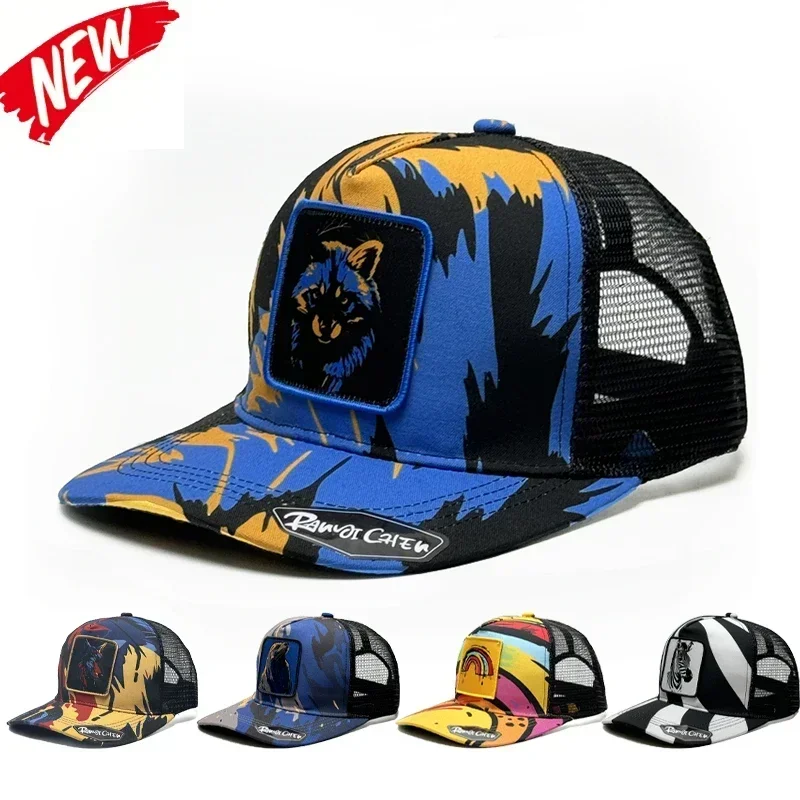 

Spring Brand Summer Men Mesh Baseball Cap Outdoor Sport Letter Snapback Hat for Women Unisex Breathable Caps Hip HopTrucker Hats