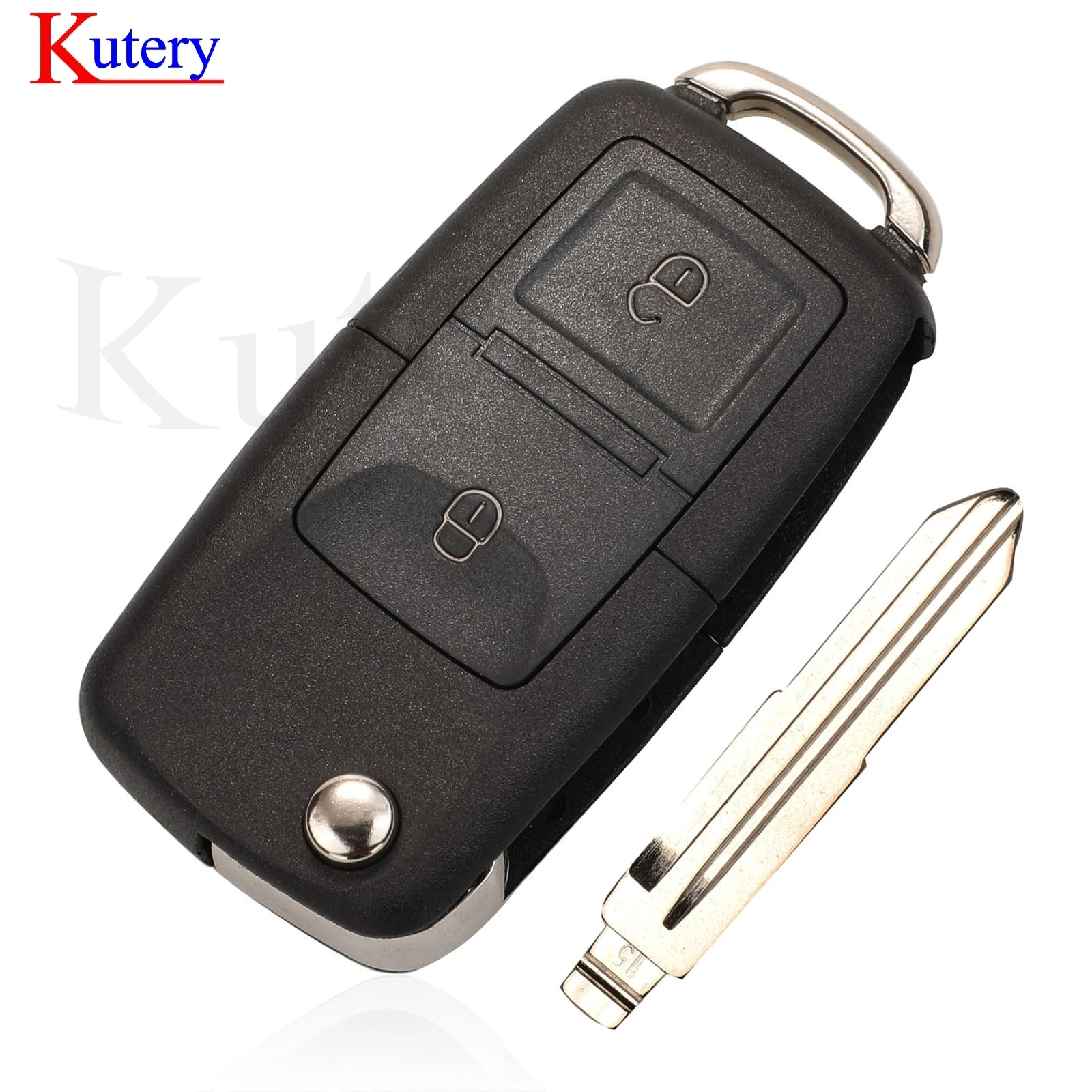 jingyuqin 2 Buttons Upgrade Filp Folding Smart Remote Car Key Fob 313.8mhz  For Hyundai Tucson 2000-2011 OSLOKA-320T