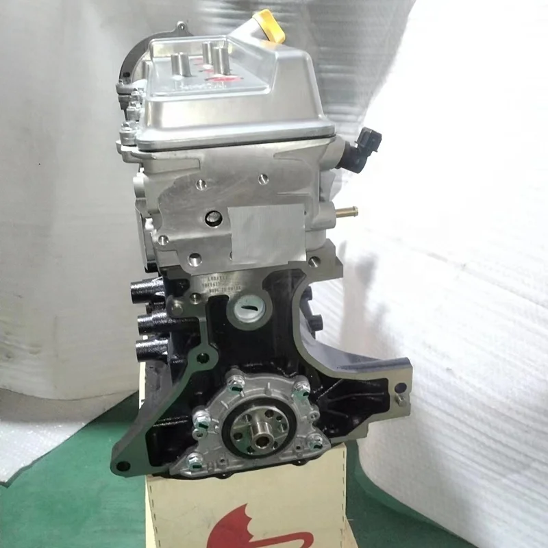 High Quality Chery 1200cc Auto Engine SQR472WB Horizontal 79hp Gasoline Engine for Minivan