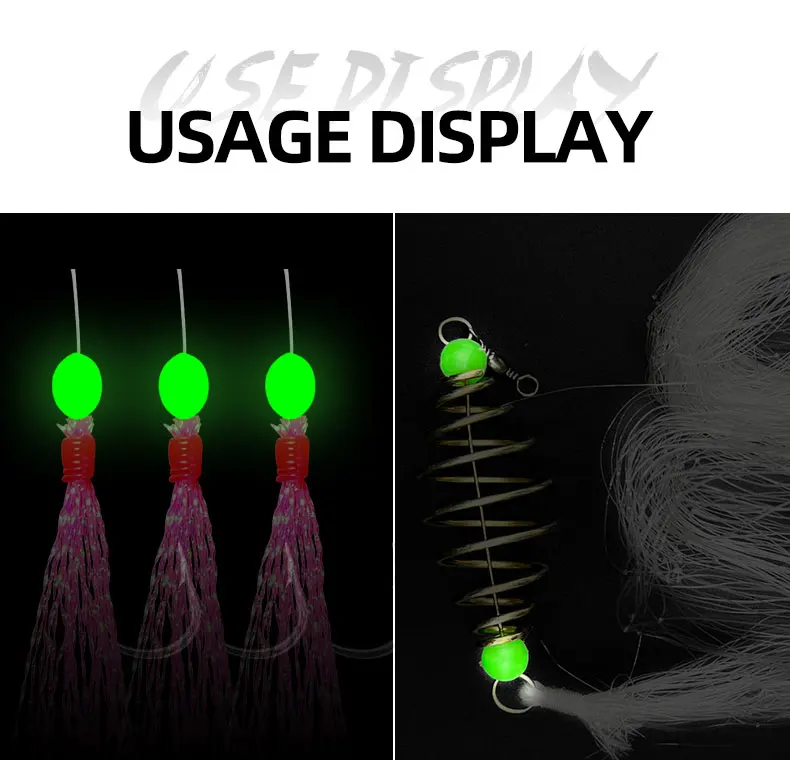 ShareShark 1000 Stück/Box leuchtende Angelperlen, 5 mm, rund, gemischte fluoreszierende Perlen, Köder, weicher Köder, Texas Rig, Angelzubehör – Detail 6