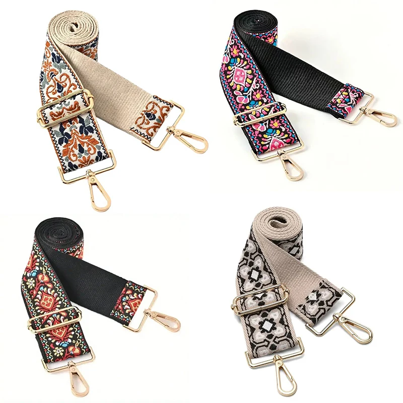 Purse Strap Women Handbag Bag Straps Adjustable Replacement Bag Belt Ladies Bag Strap Printing Detachable Sling Shoulder Strap ﻿