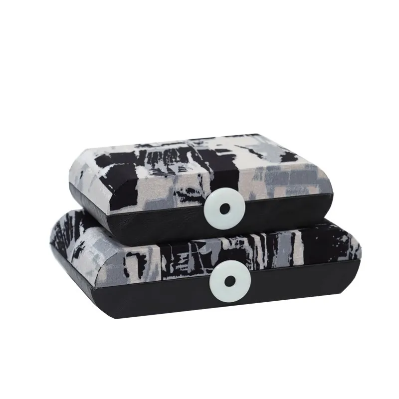 

Коробка для хранения украшений, простая, но элегантная, для дома, мягкий декор, украшение для рабочего стола