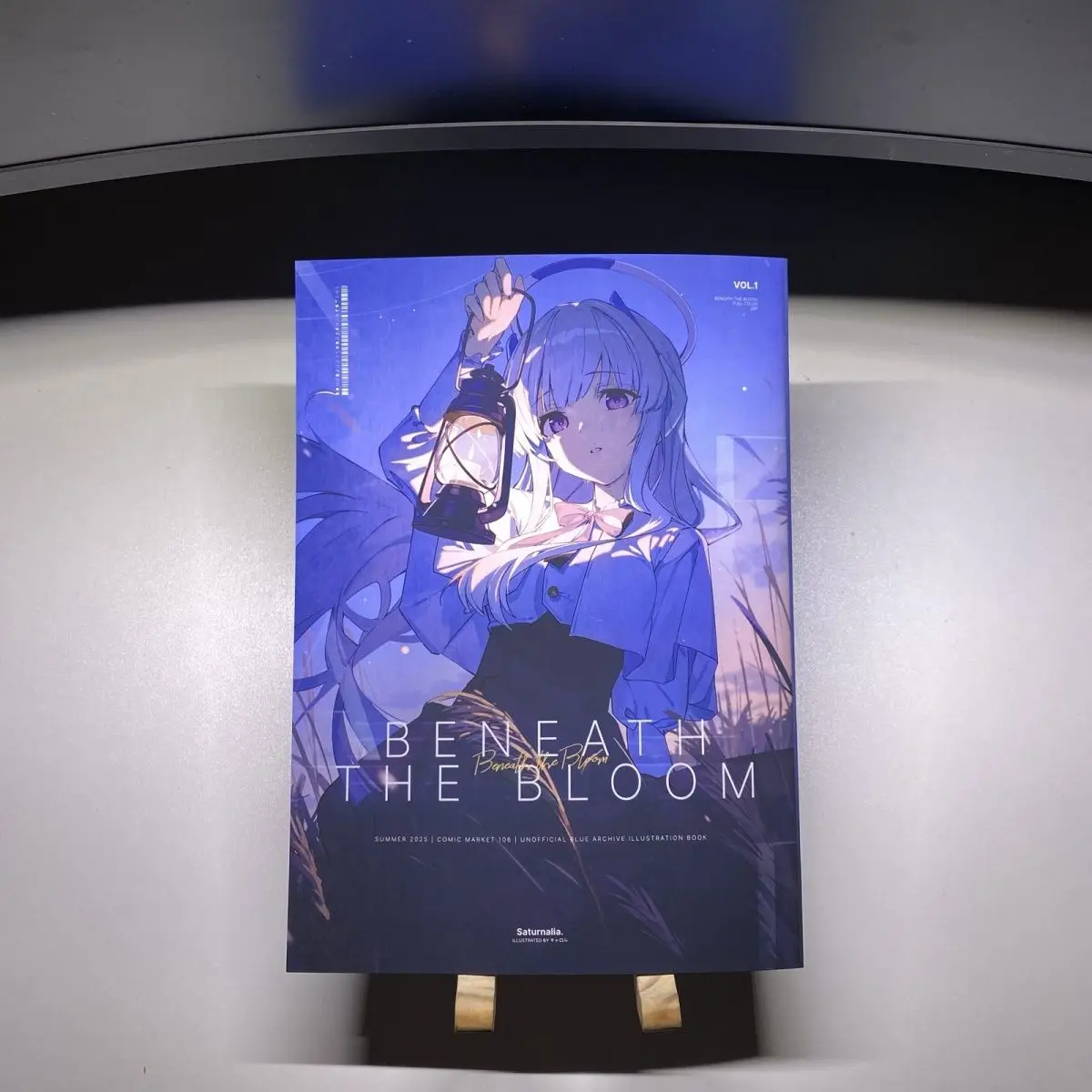 Blue Archive BENEATH THE BLOOM Noa Illustration Fanbook - Anime Game Doujinshi Art Book, Gift for BA Fans
