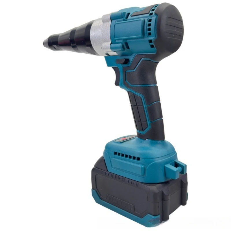 21V Brushless Cordless Rivet Gun Stainless Steel Automatic Pop Riveter Industrial Grade for Factory Workshop Construction - view 3