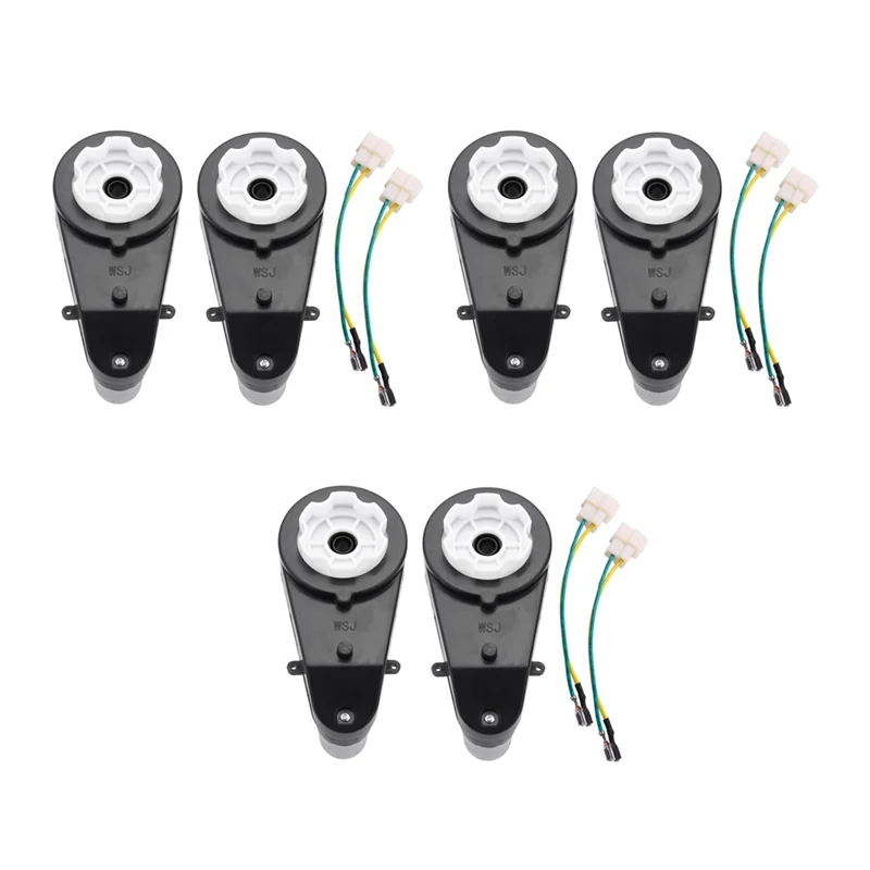 

B23B 6 шт. 550 Универсальный детский электромобиль-редуктор с двигателем, двигатель 12 В постоянного тока с коробкой передач, детали для детского автомобиля