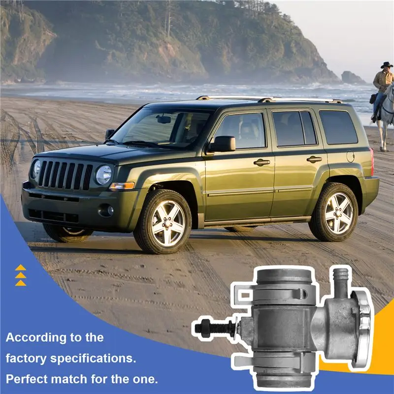 Multi-Purpose 5058482AD For Jeep Patriot Compass Dodge Caliber Upper Radiator Coolant Hose Connection Three-Way Valve Upgrade - view 2