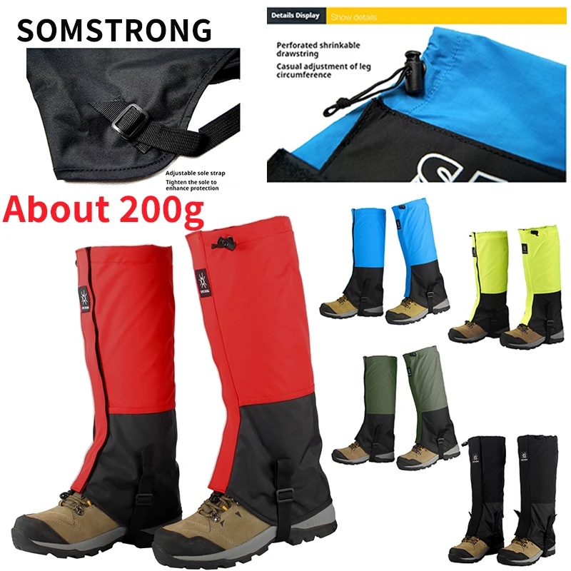 

SOMSTRONG Kairui Снежный чехол из нейлоновой ткани, дышащая, устойчивая к разрыву, коллекция воды в виде листьев лотоса, легкая, ветрозащитная, стабильная, теплая