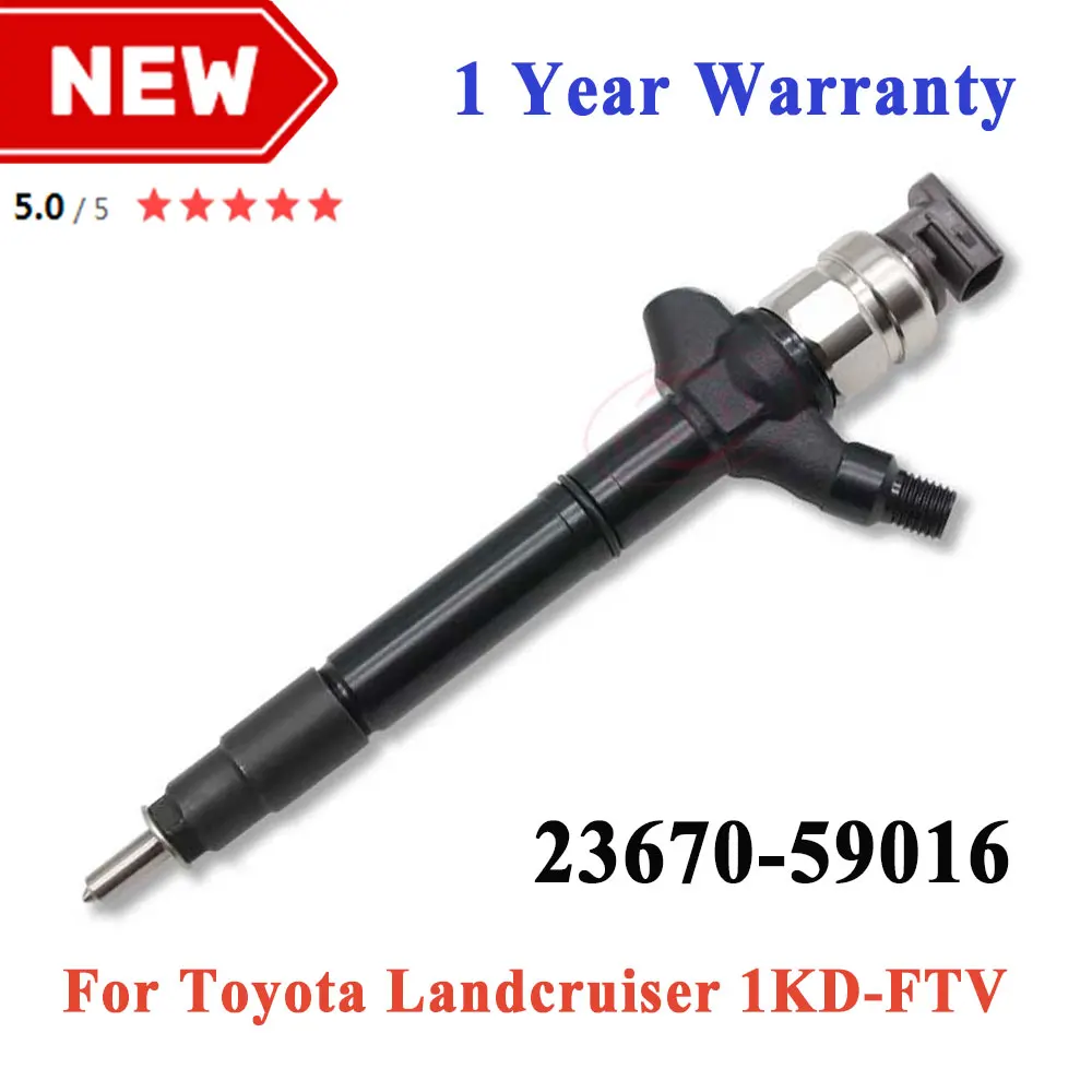 

2367059016 Common Rail Injector 23670-51041 23670-59016 23670-59017 23670-59018 For TOYOTA LAND CRUISER 1VD-FTV