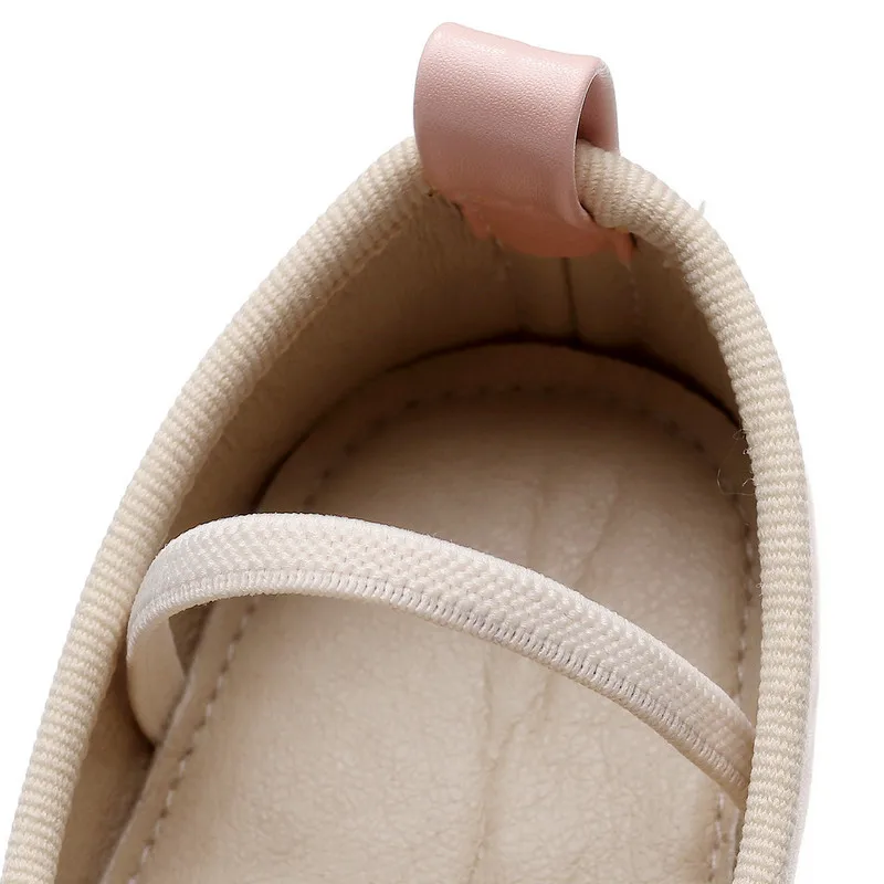 Newborn Baby Girl PU Flats Shoes Infant Bow Lightweight Casual First Walker Crib Shoes Baby Items Accessories