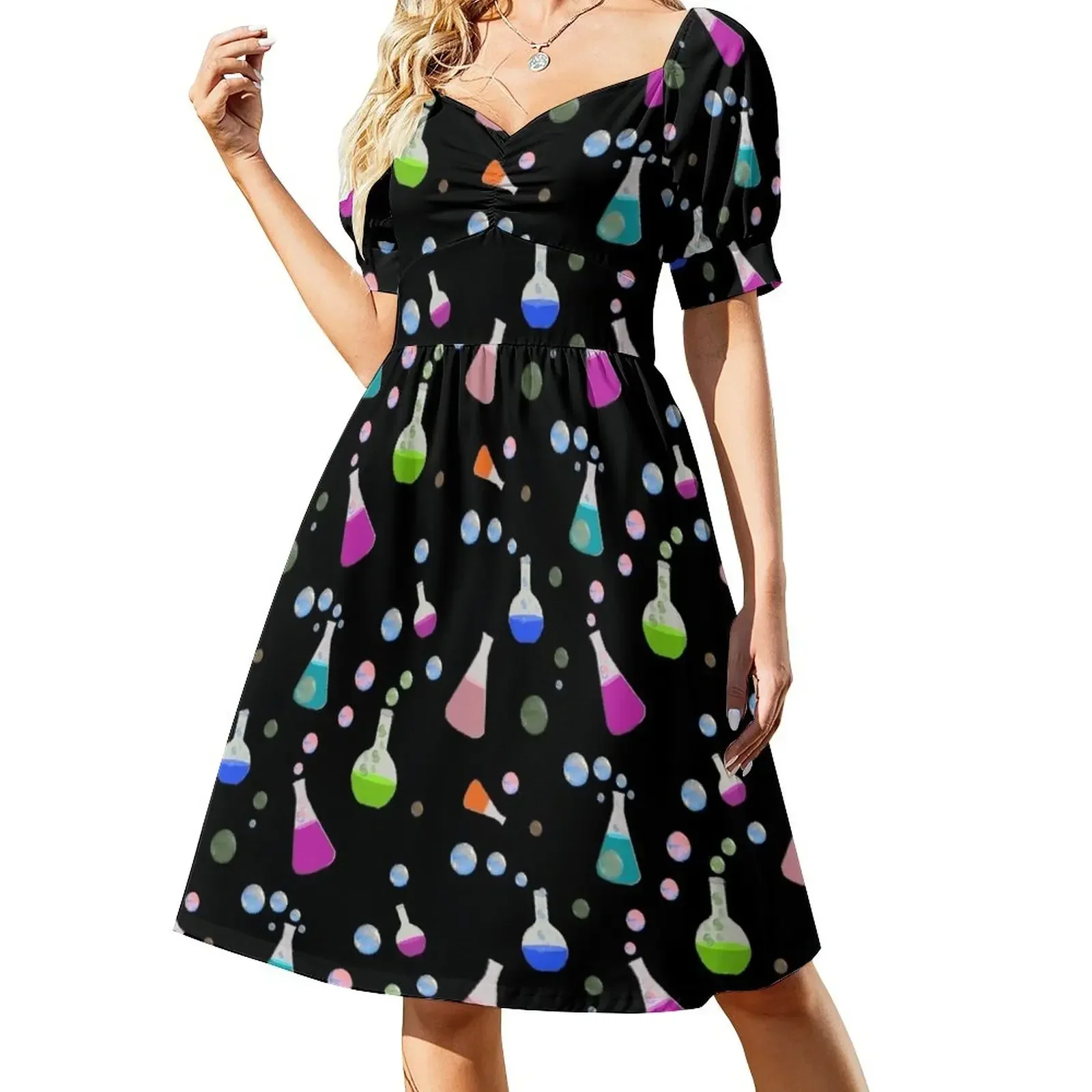 

Chemistry Short-Sleeved Dress Bride dresses dresses for woman 2025 Beachwear Women's summer dresses Dress