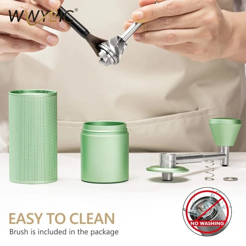 Suitable for C3S Pro/C3ESP Pro Manual Coffee Grinder with Foldable Crank S2C Burrs, Built-in Portable Handheld Coffee Grinder