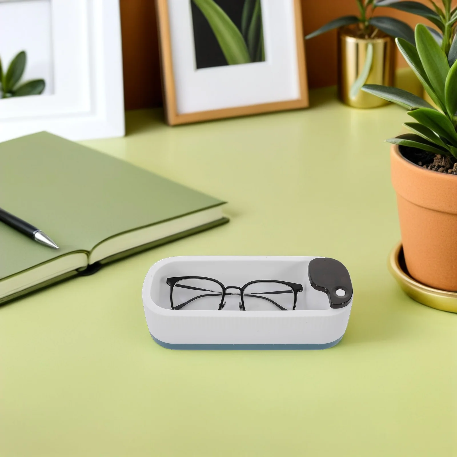 300 مللي منظف المجوهرات بالموجات فوق الصوتية جهاز محمول لخواتم النظارات ساعة الأشرطة أطقم الأسنان التجنيب تنظيف صغير