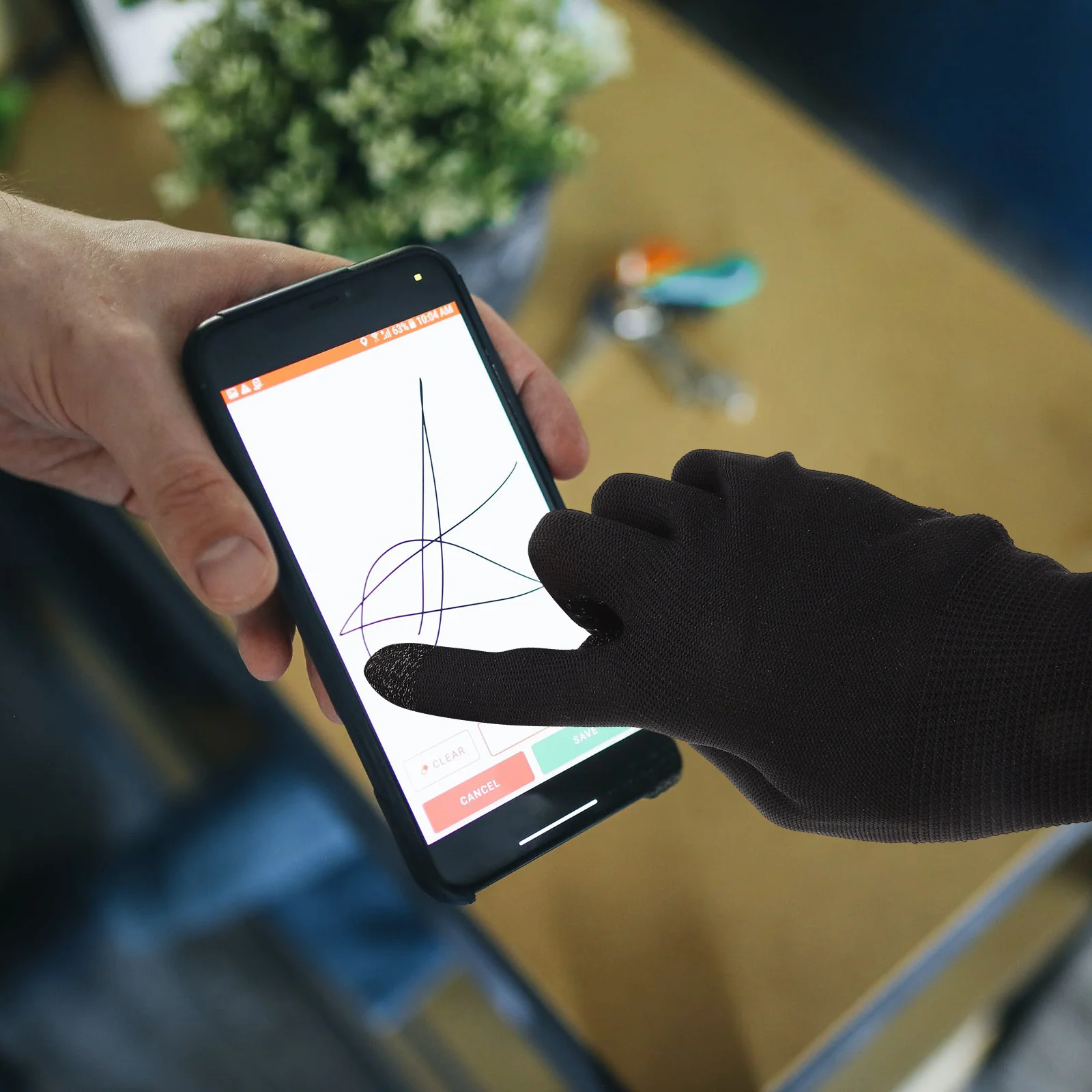 

1 пара игровых перчаток с сенсорным экраном, тонкое качество изготовления и практичность для улучшенных игровых выступлений, перчатки для геймеров