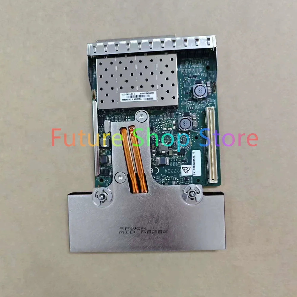 4-Port Fiber Optic Network Card 0XGRFF 10G Fiber Optic Card BCM957840A