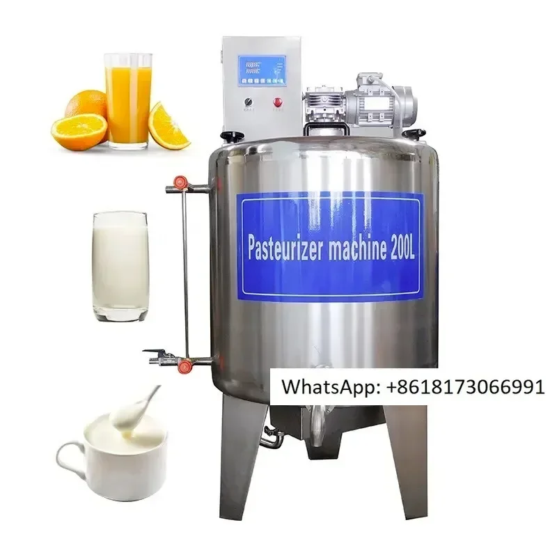 Professional 150l brake yogurt juice egg liquid camel milk pasteurizer