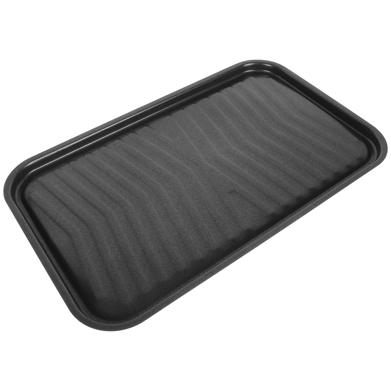 Non Stick Iron Baking Pan Non-Stick Grill Plate Griddle BBQ Steak Fry Outdoor Cast Barbecue Plate Barbecue Pan BBQ Tools