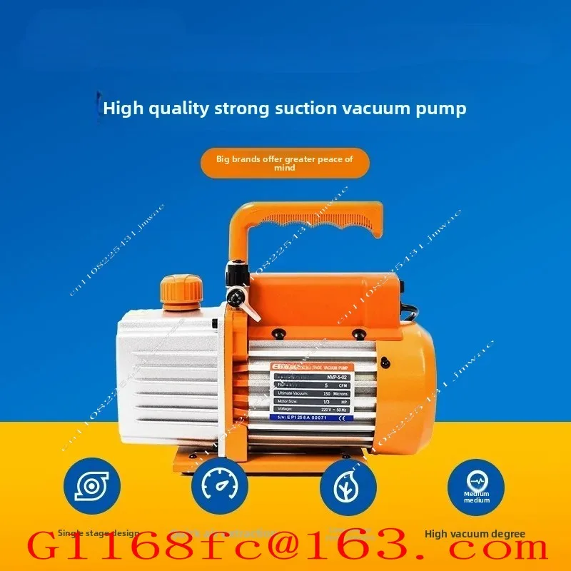 Vacuum Pump Small Single-stage Pump NVP-3/5 Anti Backflow Air Conditioning Pump Parts