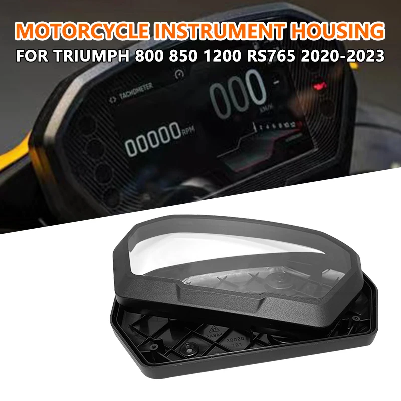 

Motorcycle Parts For Triumph Street Triple 765RS Tiger 800 XC 850 1200RS Premium Plastic Odometer Tachometer Fuel Gauge Cover