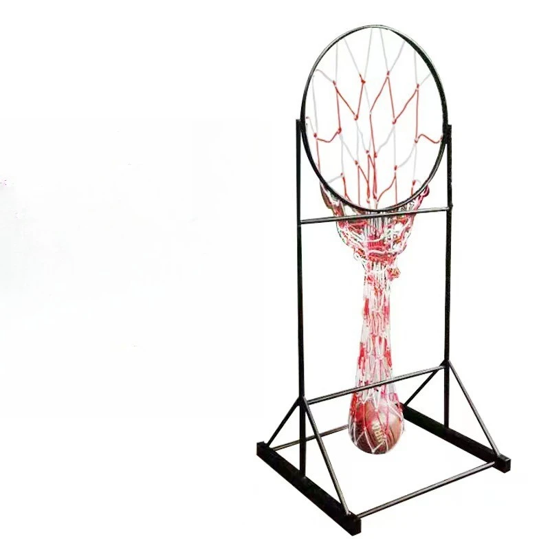 Basketball passing training equipment passing training circle hitting the ground passing frame throwing circle accurate passing.