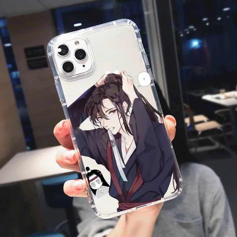 Anime Grandmaster Mo Dao Zu Shi MDZS Phone Case for iPhone 15 14 13 12 11 Pro Max 14 Plus X Xs Max XR 8 7 Plus Soft Cover Fundas