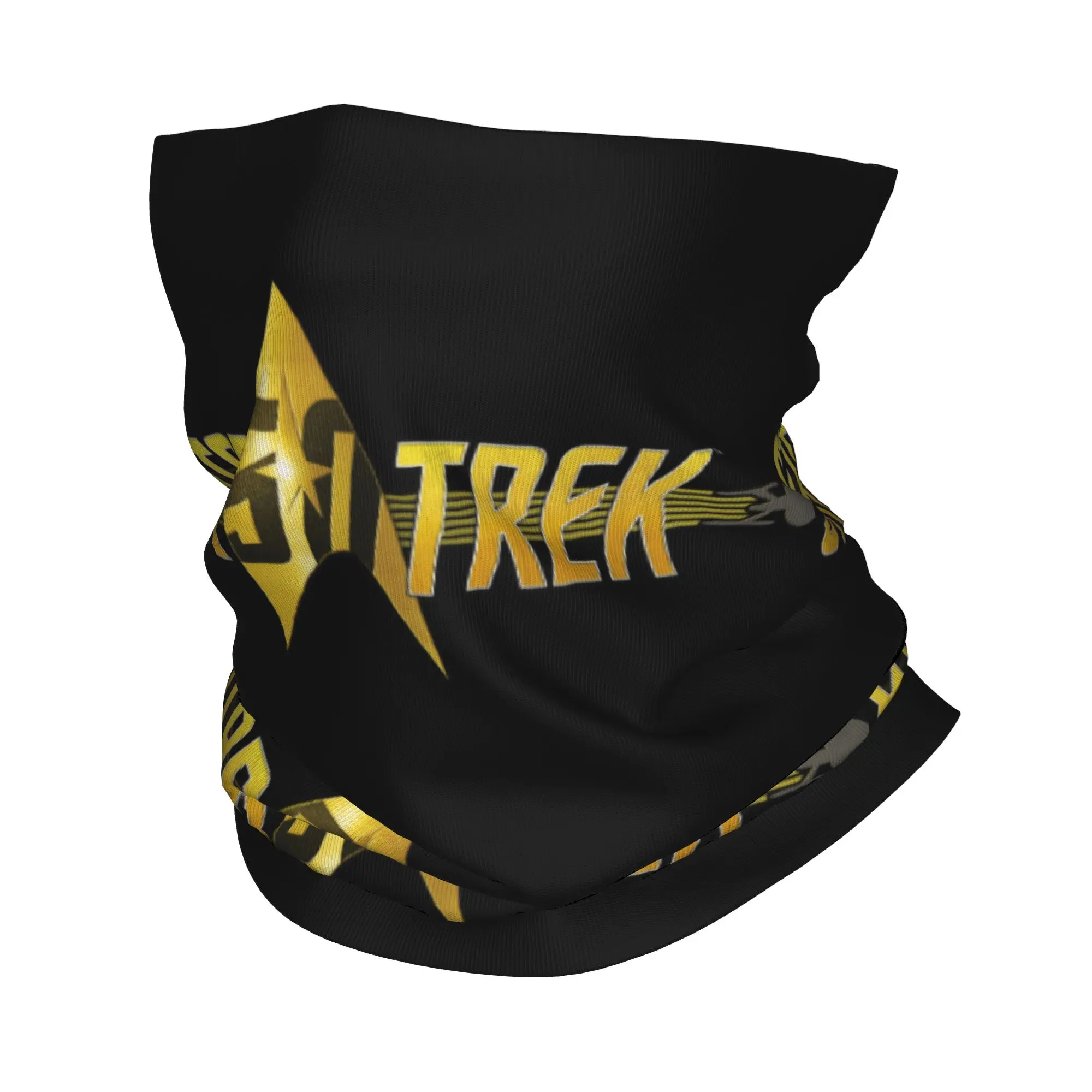 

Зимняя повязка на голову и шею в стиле Star Trek для мужчин и женщин, для походов и кемпинга, шарф-труба, бандана-гайтер по мотивам научно-фантастического сериала