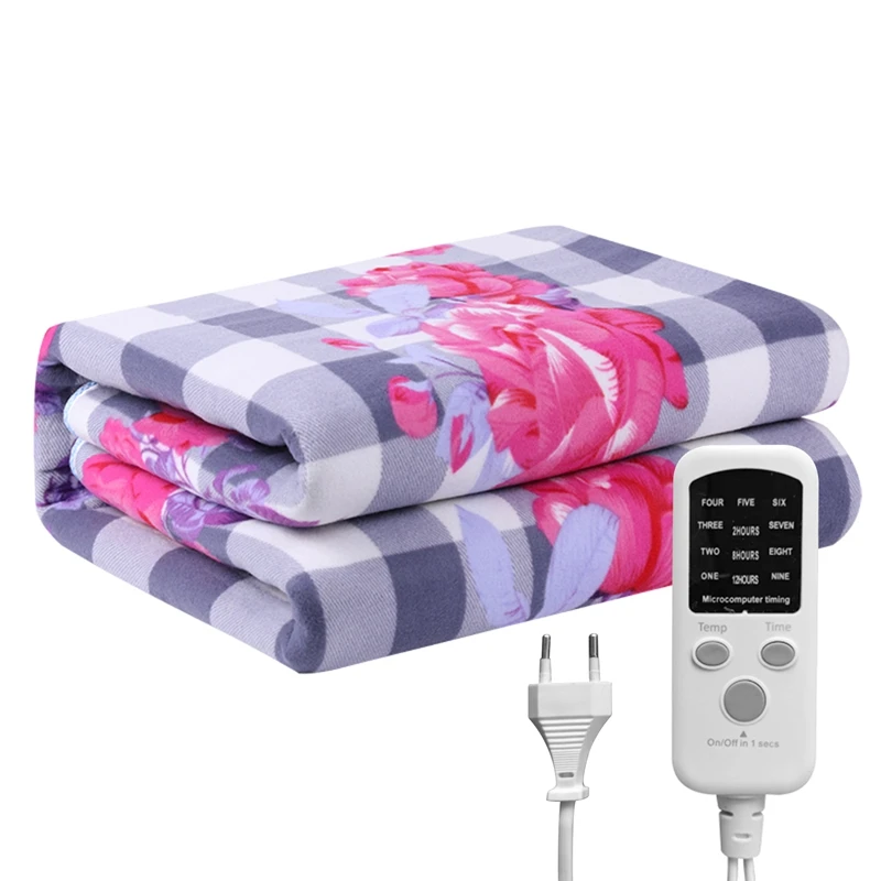 

Promotion! 1.8X1.2M Electric Heated Blanket Thicker Heating Blanket Thermostat Carpet For Winter Warmer Sheets 220V EU Plug