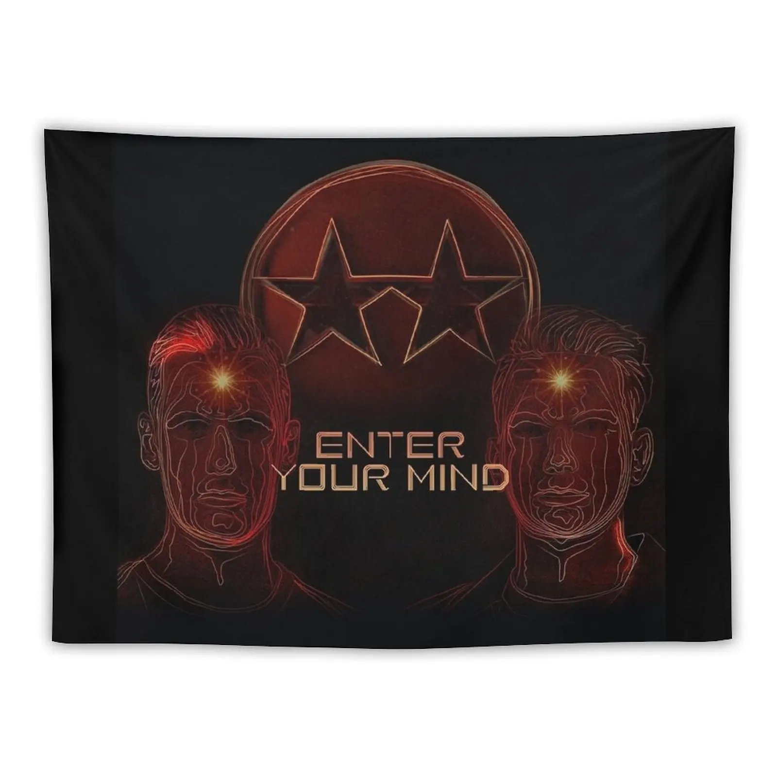 

D-BLOCK & S-TE-FAN Enter your mind Tapestry Wall Art Outdoor Decoration Aesthetics For Room Decorative Wall Mural Tapestry