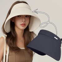 Fisherman Hat Women's Summer Face Cover Ice Silk Large Brim Sunshade Hat for Girls Sunshield Golf Outdoor Travel Hat Beach Hat