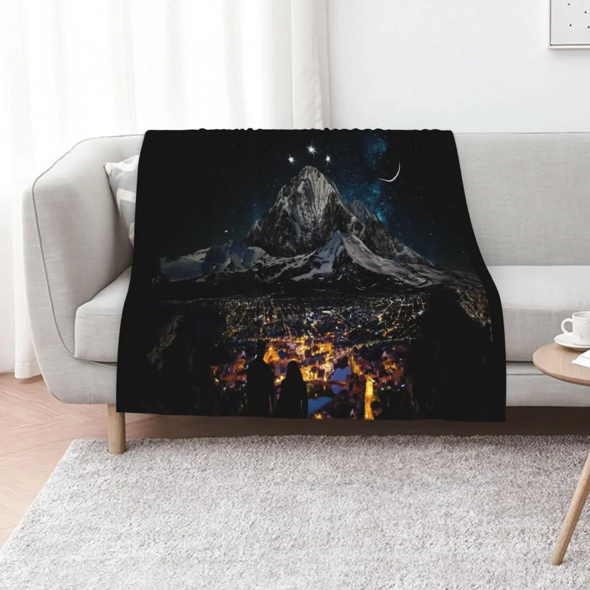 

Velaris - City of Starlight, Court of Dreams WITHOUT TEXT Throw Blanket For Baby Sofa Quilt halloween Soft Plaid Blankets