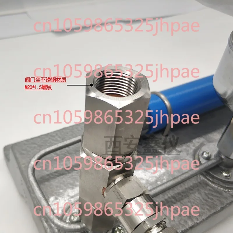 Hydraulic Pressure Test Bench Positive and Negative Pressure Gauge Calibrator Pressure Source Calibration Device Calibrator