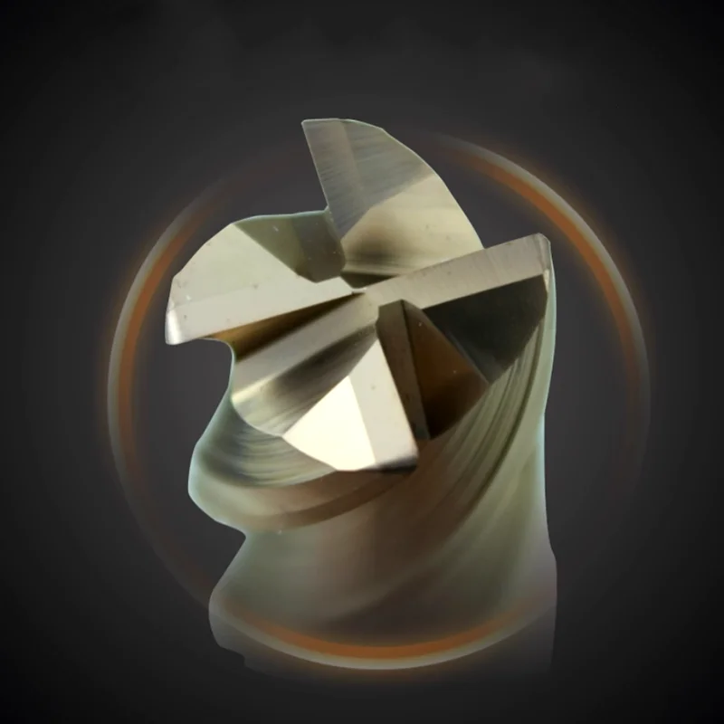 

YRFL Corner Radius End Mill R Bullnose CNC Tungsten Carbide Steel Cutter Surface Machining Metal Router Tool 4 Flutes R0.5 R0.2