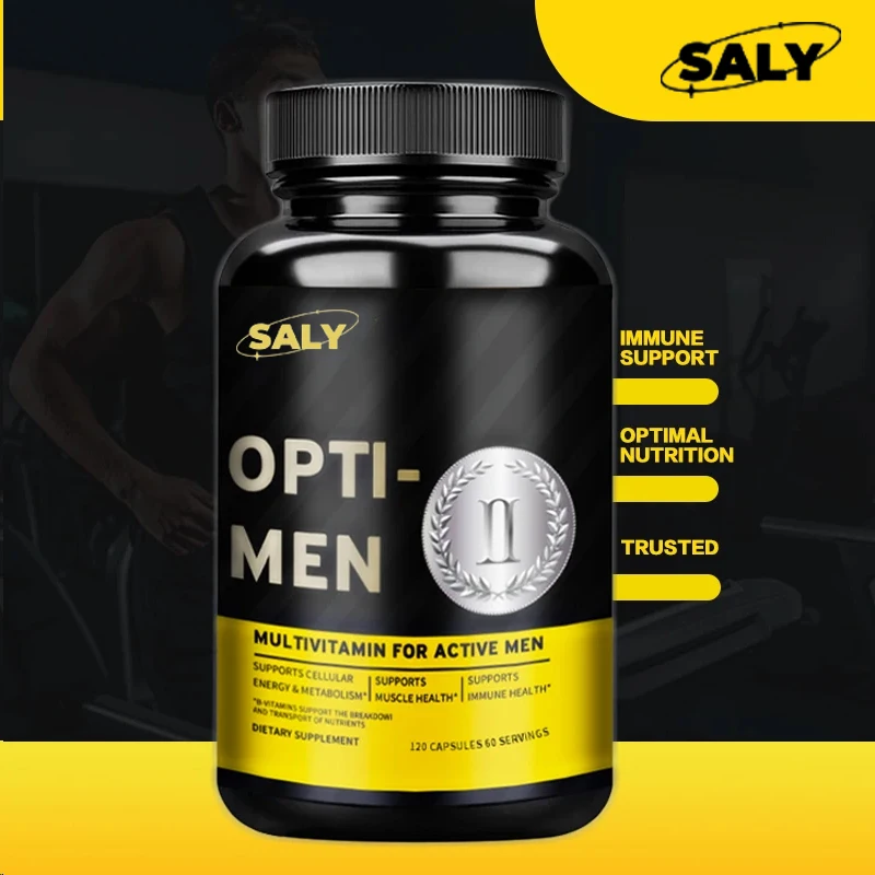 Opti-men - With Vitamin C, Zinc And Vitamin D, E, B12 - Mens Daily Multivitamin Supplement - Enhances Immunity