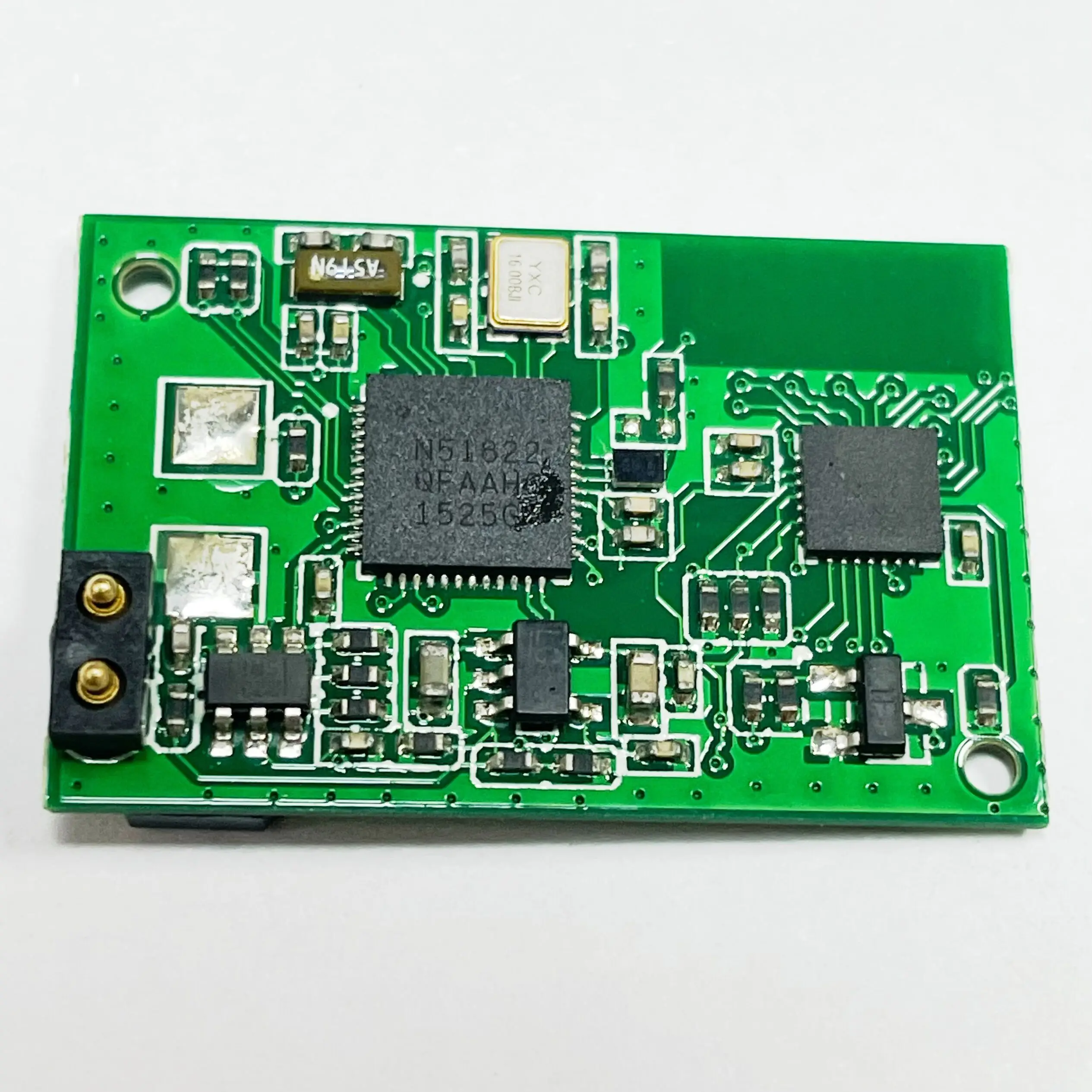 1PCS/LOT N51822 2.4GHz Bluetooth Low Power module +LED light NRF51822-QFAA