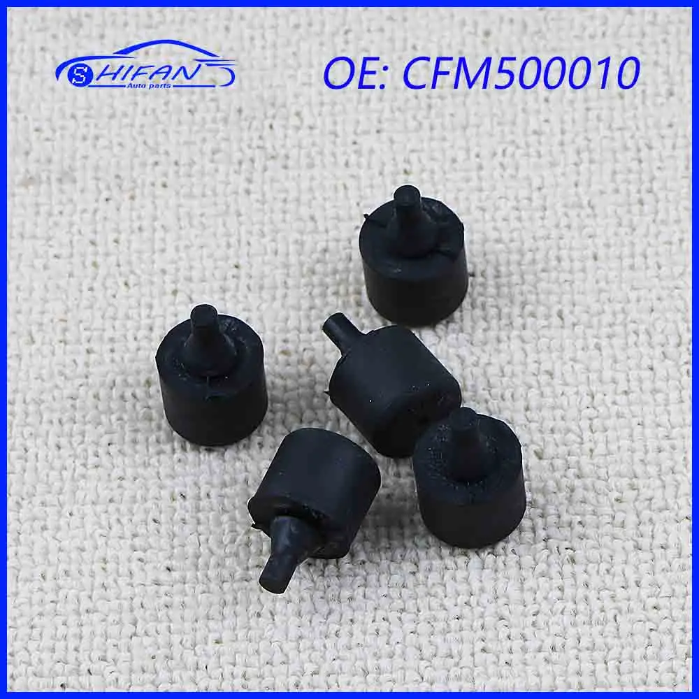 5Pcs CFM500010 Door Bumper Stop Rubber Buffers For Land Rover LR3 LR4 LR2 RANGE ROVER SPORT 2005-2013 Car Accessories