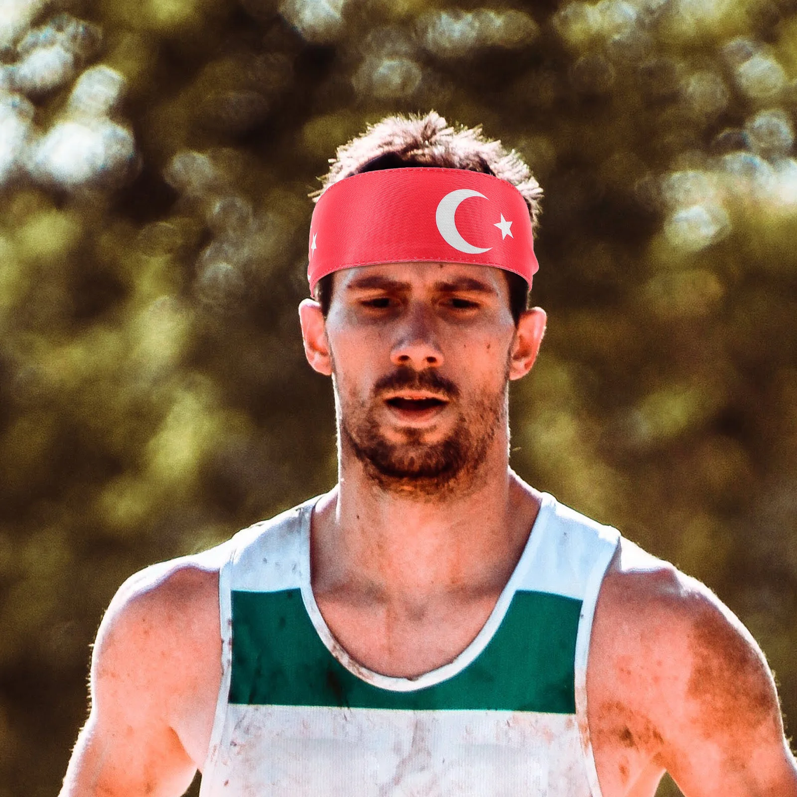 

Headband for Sports Men Women Wide Elastic Sweatband for Running Yoga Gym Moisture Wicking Non Slip Workout Sweat Bands