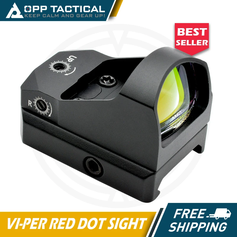 

Tactical VPER 3MOA Red Dot Reflex Sight with Full Original Markings for Rifle and Pistol Hunting Airsoft Mil Spec