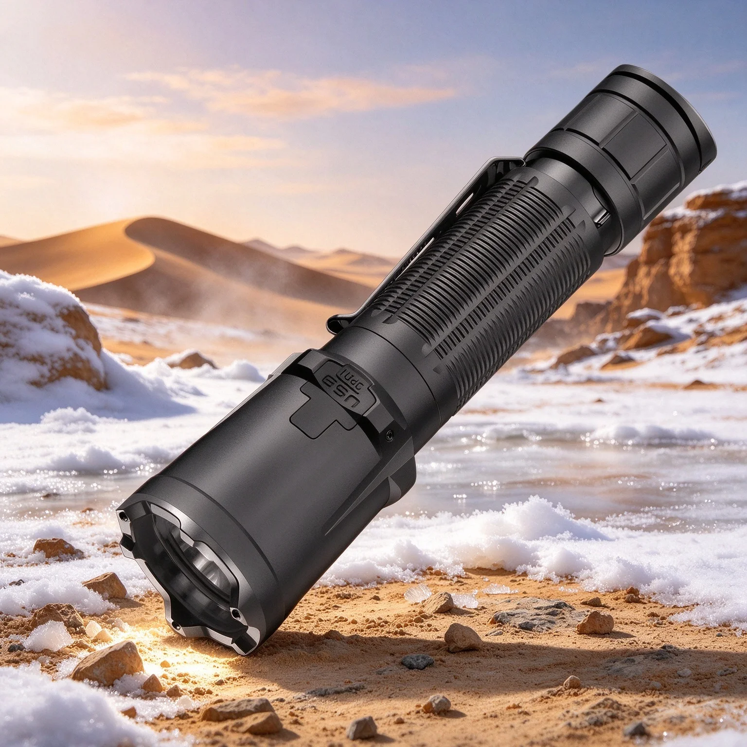 KLARUS XT11GT Pro V3.0 Tactical LED Flashlight Luminus SST-70 Hunting Light 3300LM with 18650 Battery for Rescue Search Camping