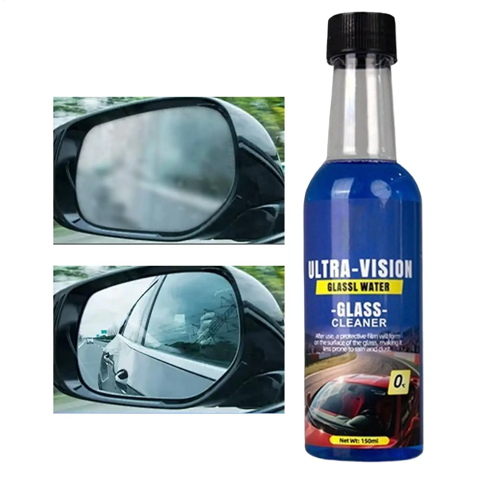 Oil Film Cleaner Car Windshield Cleaner Oil Film Remover Detailing Supplies Cleaning Tools Fluid for Window Truck SUV RV Sedan