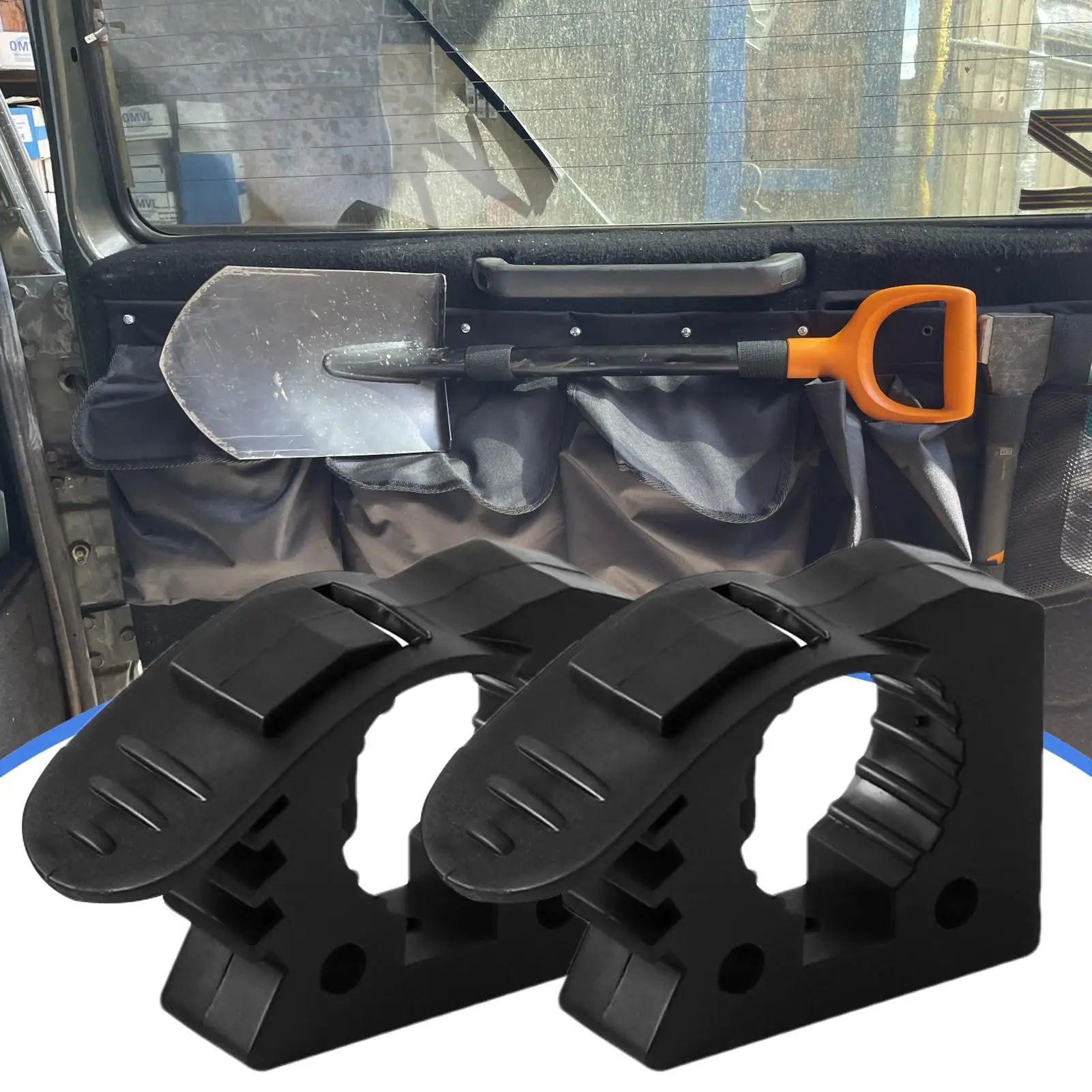 

Quick-Release Clamp Mount Rubber Clamp Grip Tool Equipment For Off-road UTV ATV Van Truck Boat Train Home Motorcycle Accessories