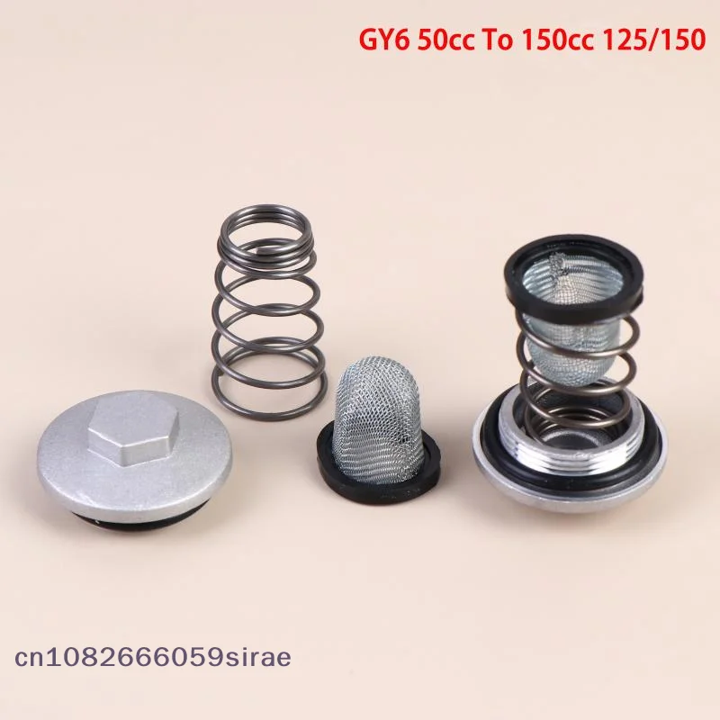 （CC44）1/2 Sets Motorcycle Engine Parts Plug Moped Oil Filter Drain Kit For GY6 50cc To 150cc 125/150 For Baotian Benzhou