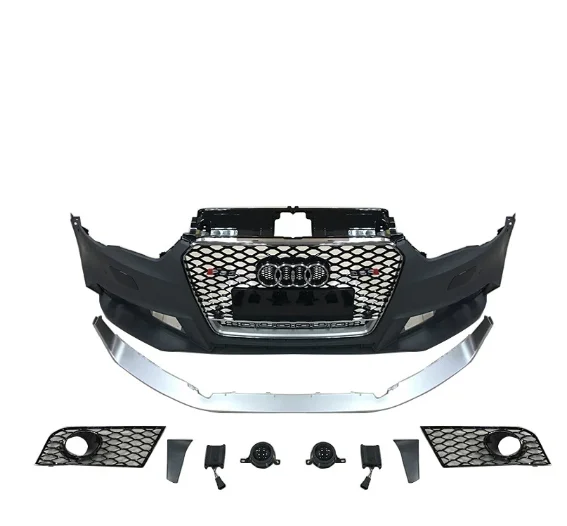 

accesorios para autoFull Front Bumper for Rs3 Bumper with Grille for 14-16 A3 Rs3 for Classic Auto Parts