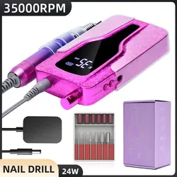 Nail Drill Machine Rechargeable Sander Electrical For Manicure Grinding And Polishing Drill For Nails Hand And Foot Care Tools