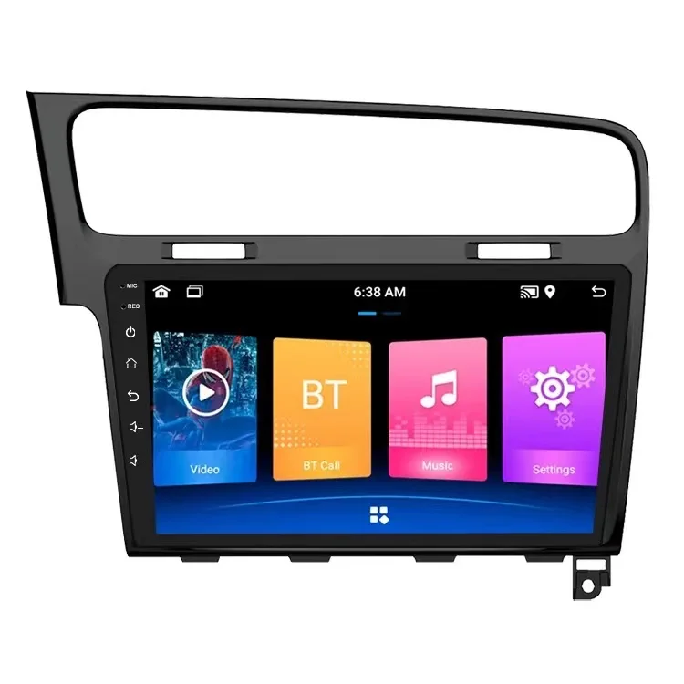 Android car central control screen digital processor GPS navigation system suitable for Volkswagen GOLF 7