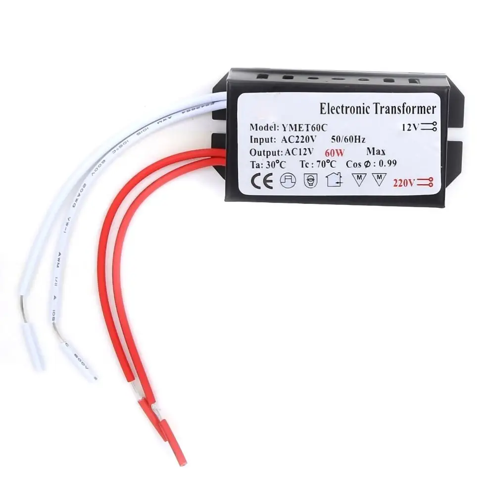 

220V To 12V Electronic Transformer 60W/120W/160W Dimming Voltage Converter Remote Control Segmentation Smart Power Supply Driver