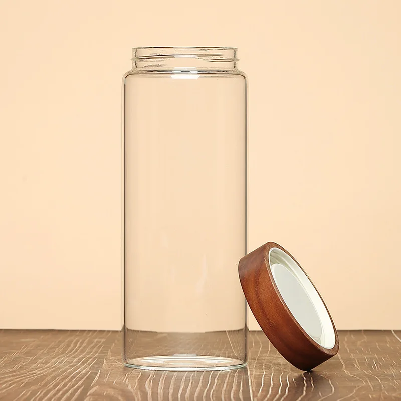 Glass Coffee Bean Sealed Storage Jar Moisture-Proof Vacuum Pressed Kitchen Container for Tea Rice Peanut - view 6