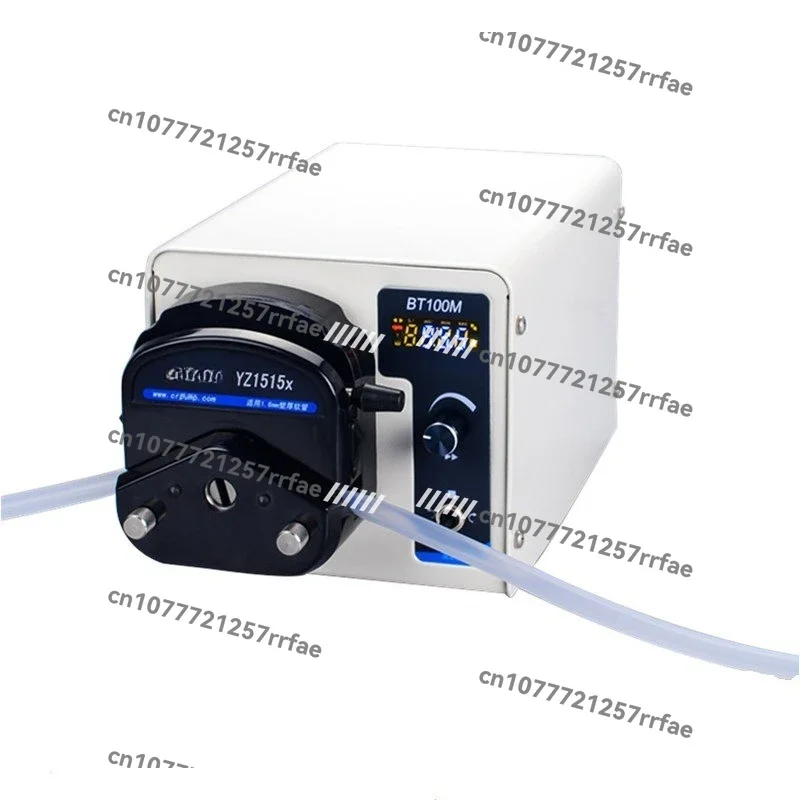 BT300M Knob Digital Display Peristaltic Pump Hose Constant Current Pump YZ1515x/YZ2515x Pump Head Silicone Tube