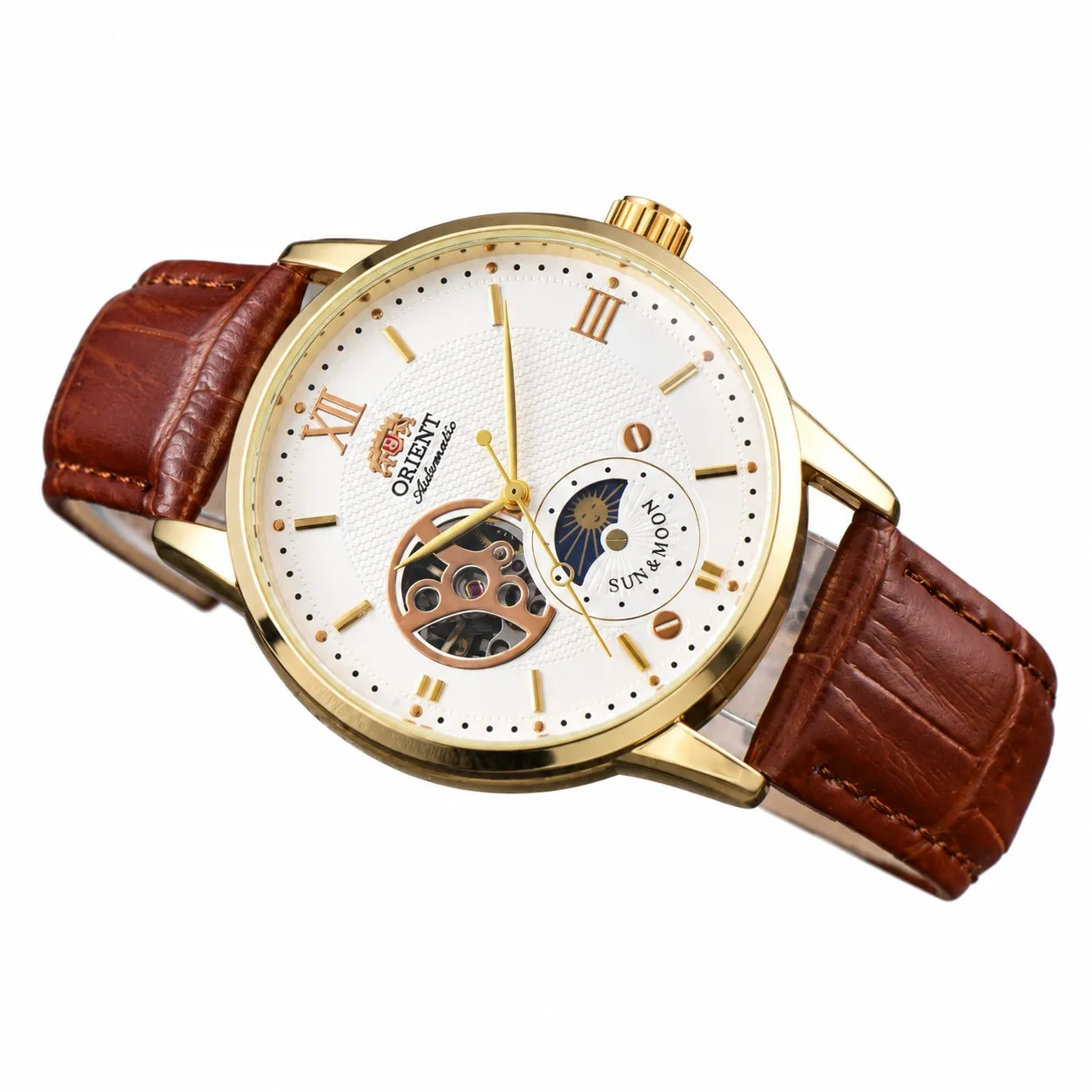 Unisex Automatic Mechanical Watch, Ultra-Thin