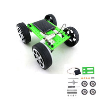 Mini Solar Powered Toy DIY Car Kit Children Educational Gadget Hobby Funny outdoor fun toys Hot Selling