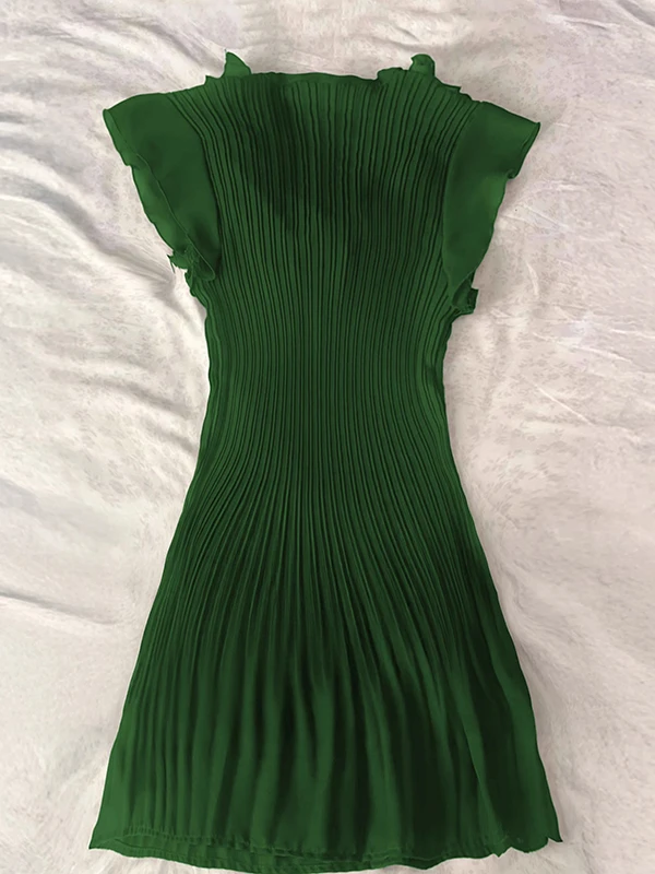 Boya Girl Original Bla Chiffon irt Dr Women's Summer Vintage Vintage ort Skirt Ele Sle Cotton Blend Spring A-L...