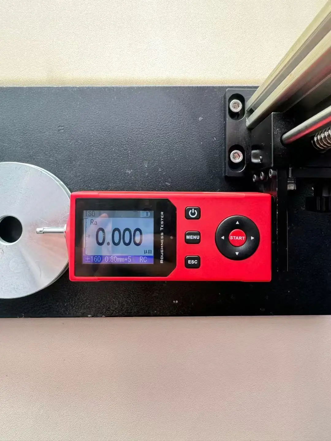 Surface Roughness Tester Portable High Accuracy 0.01μm Gauge Ra/Rz/Rq/Rt Precision DSP Processor OLED Display Lithium-Ion
